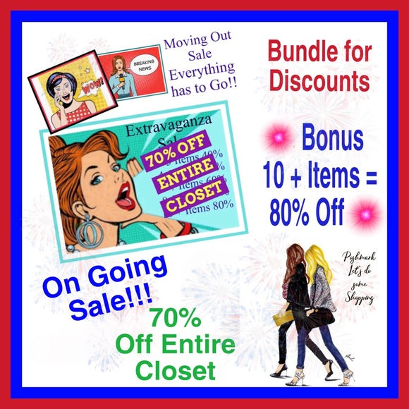 🔊MOVING OUT SALE, EVERYTHING MUST GO🔊 70-80% OFF🎉 BUNDLE FOR DISCOUNTS💖 - Picture 1 of 4